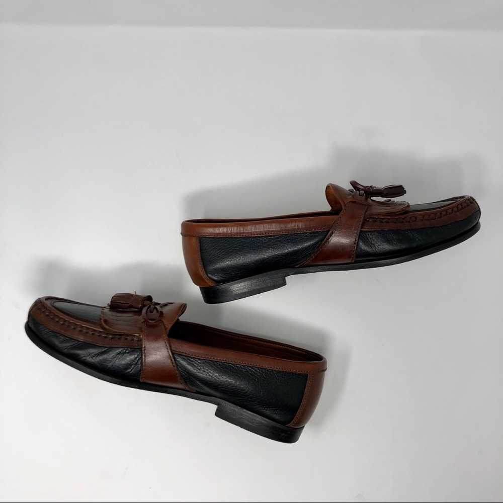 Men’s Johnston & Murphy Italian Tassel Loafer Sz 9 - Picture 5 of 7